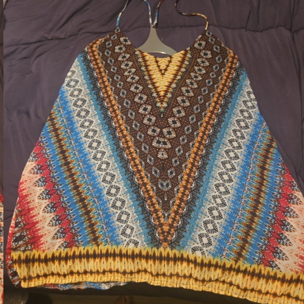 Jodi Kristopher Multicolor Patterned Blouse